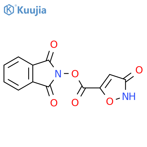 1,3-dioxo-2,3-dihydro-1H-isoindol-2-yl 3-hydroxy-1,2-oxazole-5-carboxylate structure