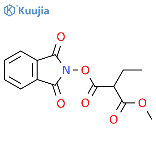 1,3-dioxo-2,3-dihydro-1H-isoindol-2-yl 1-methyl 2-ethylpropanedioate structure