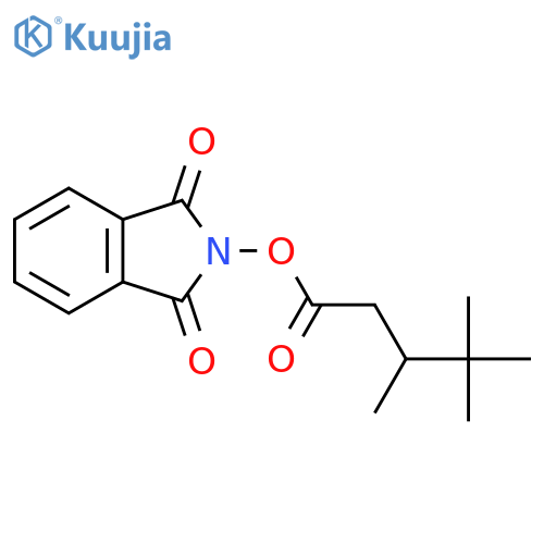 1,3-dioxo-2,3-dihydro-1H-isoindol-2-yl 3,4,4-trimethylpentanoate structure