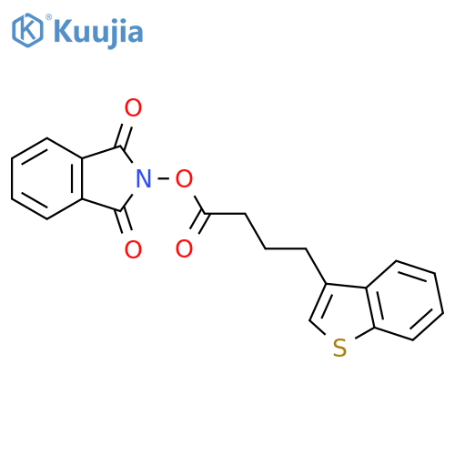 1,3-dioxo-2,3-dihydro-1H-isoindol-2-yl 4-(1-benzothiophen-3-yl)butanoate structure