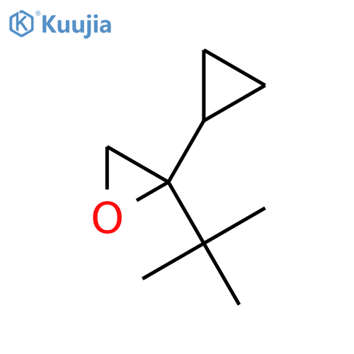 2-Tert-butyl-2-cyclopropyloxirane structure