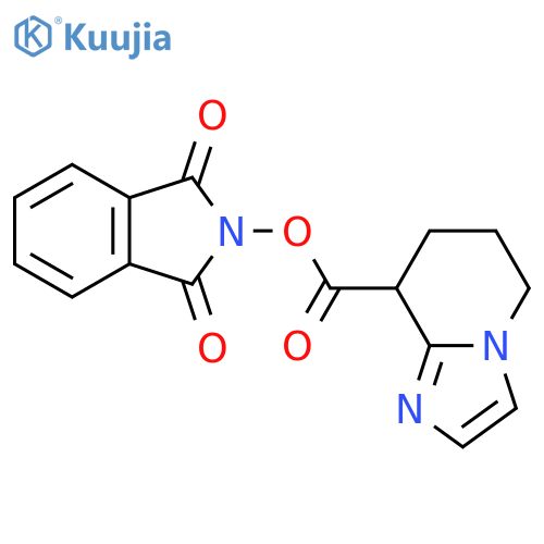 1,3-dioxo-2,3-dihydro-1H-isoindol-2-yl 5H,6H,7H,8H-imidazo[1,2-a]pyridine-8-carboxylate structure