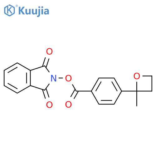 1,3-Dioxo-2,3-dihydro-1h-isoindol-2-yl 4-(2-methyloxetan-2-yl)benzoate structure