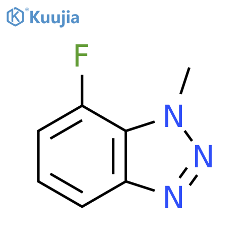 7-Fluoro-1-methyl-1H-benzod1,2,3triazole structure