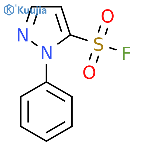 1-phenyl-1H-pyrazole-5-sulfonyl fluoride structure