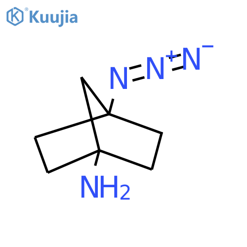 4-Azidobicyclo[2.2.1]heptan-1-amine structure