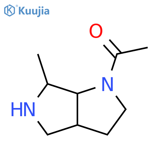 1-(6-Methylhexahydropyrrolo[3,4-b]pyrrol-1(2H)-yl)ethan-1-one structure