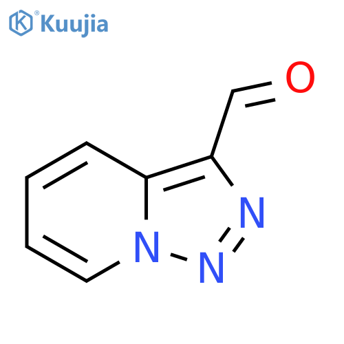 1,2,3triazolo1,5-apyridine-3-carbaldehyde structure