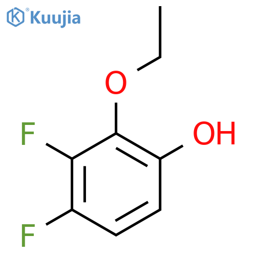 3,4-Difluoro-2-ethoxyphenol structure