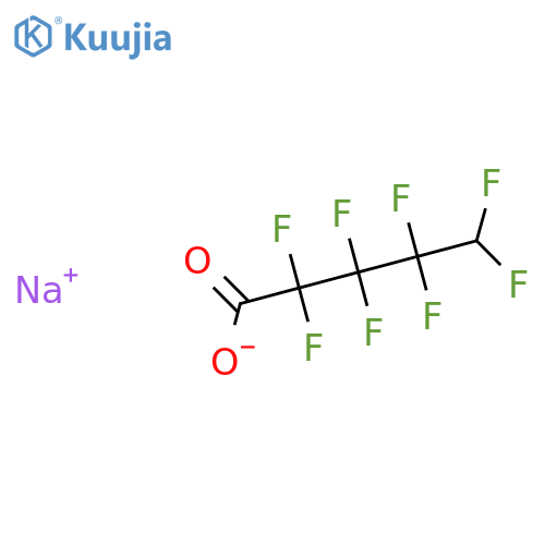 Sodium 5H-Octafluoropentanoate structure