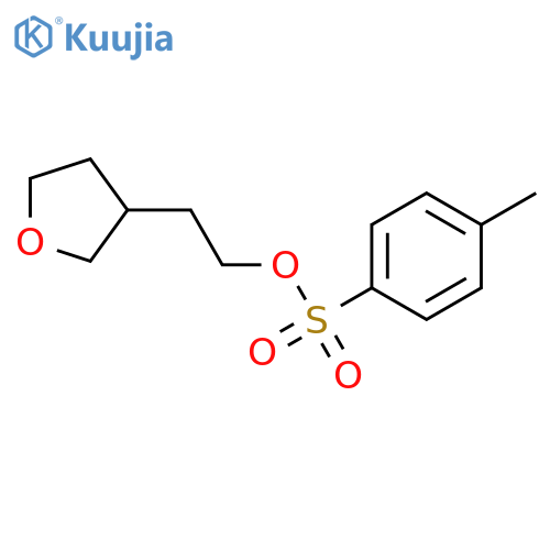 3-Furanethanol, tetrahydro-, 3-(4-methylbenzenesulfonate) structure