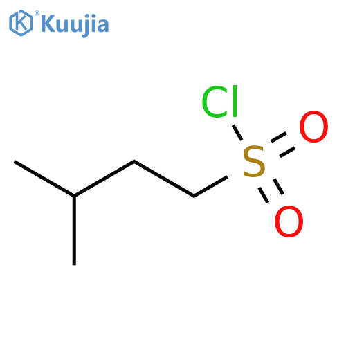 3-Methylbutane-1-sulfonyl chloride structure