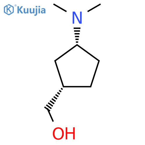 ((1S,3R)-3-(Dimethylamino)cyclopentyl)methanol structure