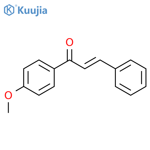 2-Propen-1-one,1-(4-methoxyphenyl)-3-phenyl-, (2E)- structure
