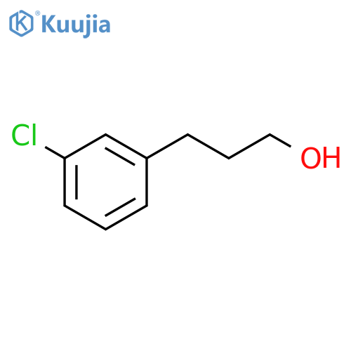 3-(3-Chlorophenyl)propan-1-ol structure