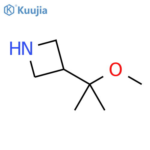 Azetidine, 3-(1-methoxy-1-methylethyl)- structure