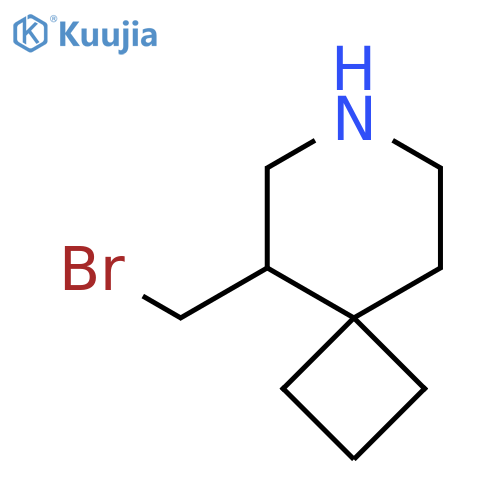5-(Bromomethyl)-7-azaspiro[3.5]nonane structure