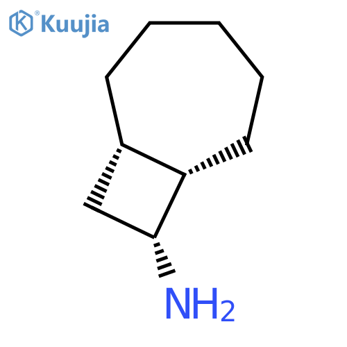 rac-(1R,7R,8S)-bicyclo[5.2.0]nonan-8-amine structure