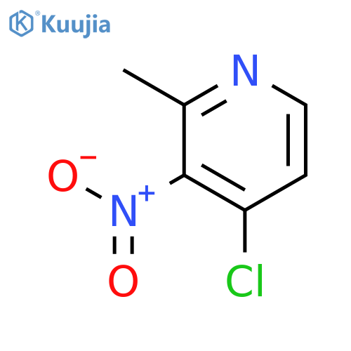 4-Chloro-2-methyl-3-nitropyridine structure