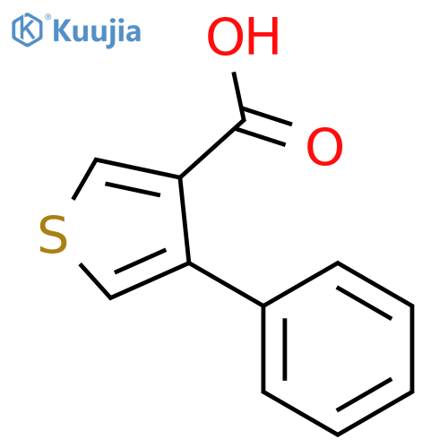 4-phenylthiophene-3-carboxylic Acid structure