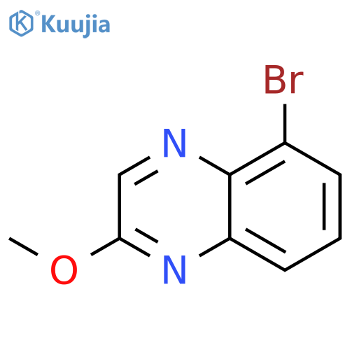 5-bromo-2-methoxy-quinoxaline structure