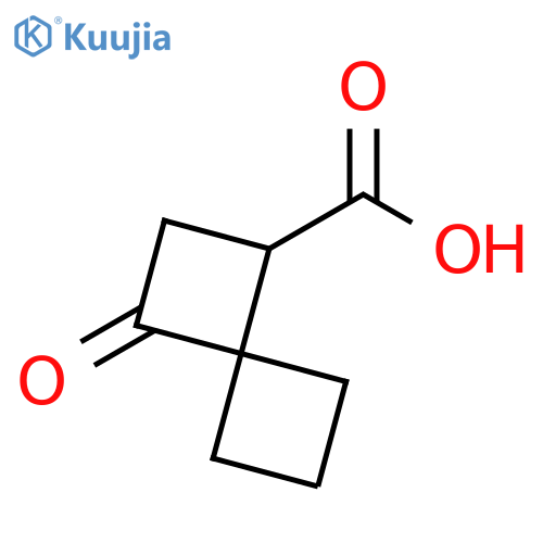 3-oxospiro[3.3]heptane-1-carboxylic acid structure