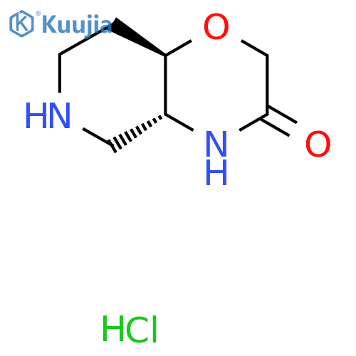rac-(4aR,8aR)-octahydro-2H-pyrido4,3-bmorpholin-3-one hydrochloride, trans structure