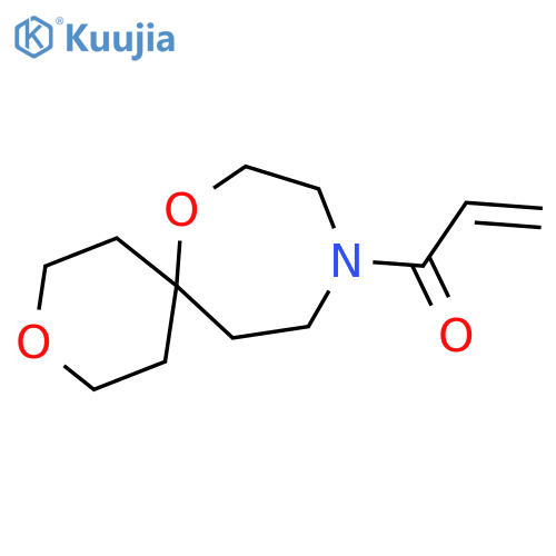 1-{3,7-dioxa-10-azaspiro5.6dodecan-10-yl}prop-2-en-1-one structure