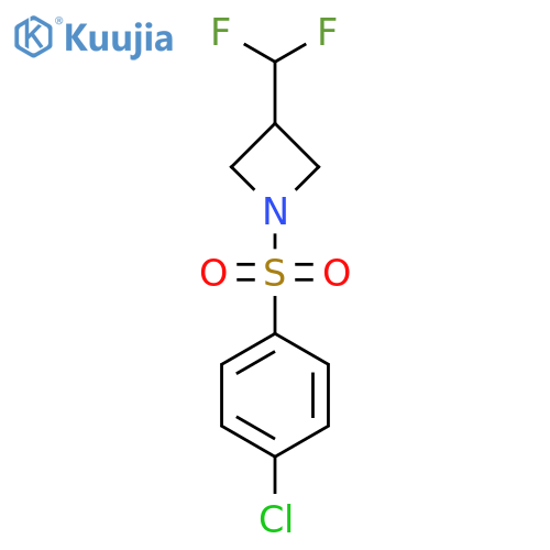 1-(4-chlorobenzenesulfonyl)-3-(difluoromethyl)azetidine structure
