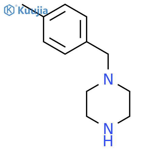 1-(4-Methylbenzyl)piperazine structure