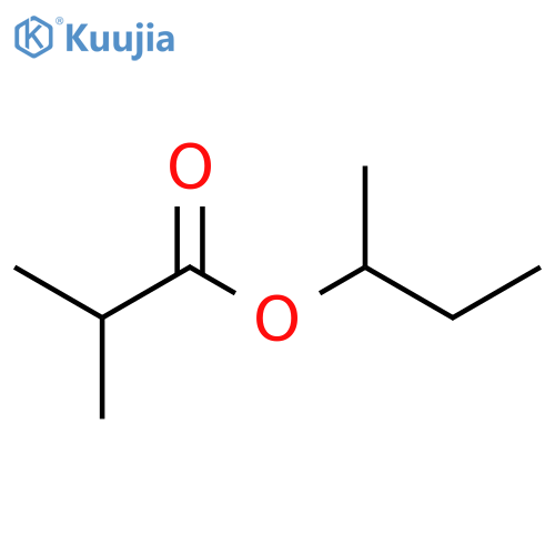 butan-2-yl 2-methylpropanoate structure
