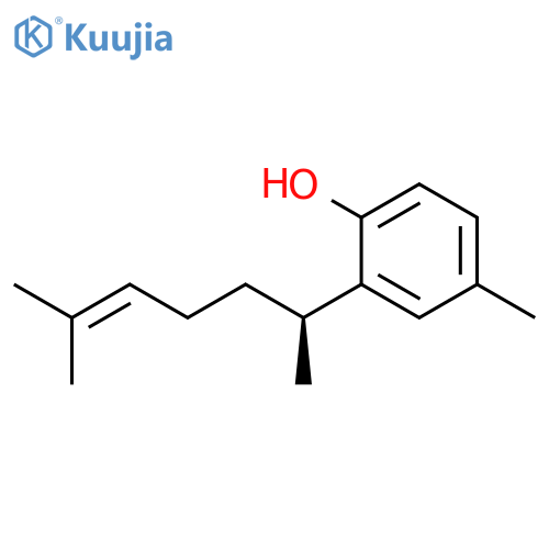 Phenol,2-[(1S)-1,5-dimethyl-4-hexen-1-yl]-4-methyl- structure