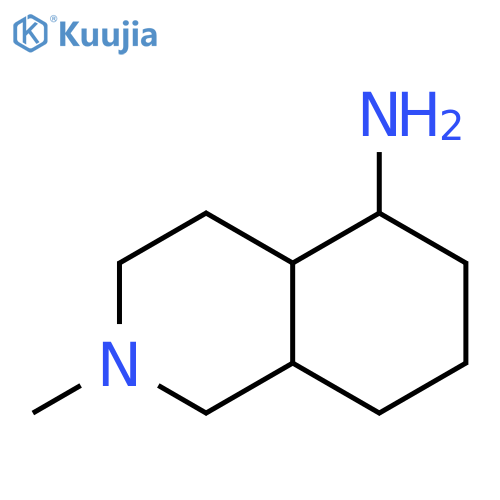 5-Isoquinolinamine, decahydro-2-methyl- structure