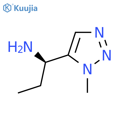 (1R)-1-(1-methyl-1H-1,2,3-triazol-5-yl)propan-1-amine structure