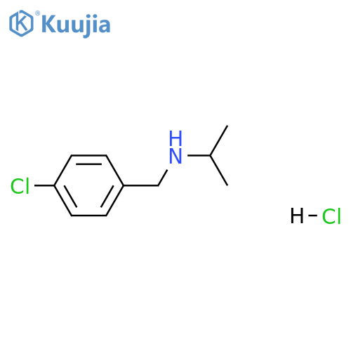 N-(4-chlorobenzyl)-2-propanamine hydrochloride structure