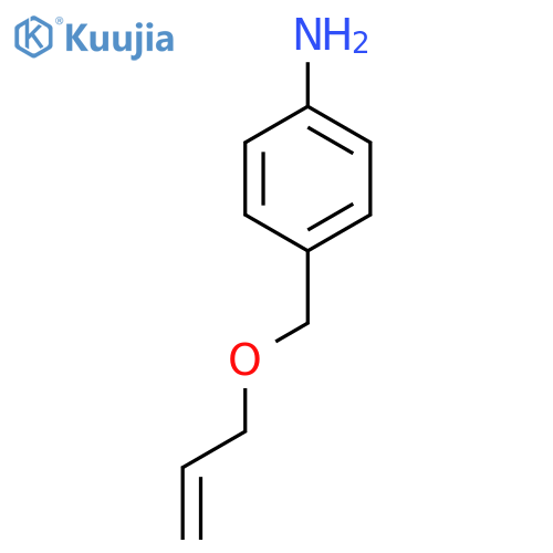 4-(2-Propen-1-yloxy)methyl-benzenamine structure