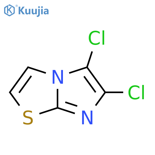 5,6-dichloroimidazo2,1-b1,3thiazole structure