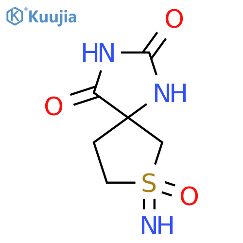 7-Imino-7-oxo-7lambda6-thia-1,3-diazaspiro[4.4]nonane-2,4-dione structure
