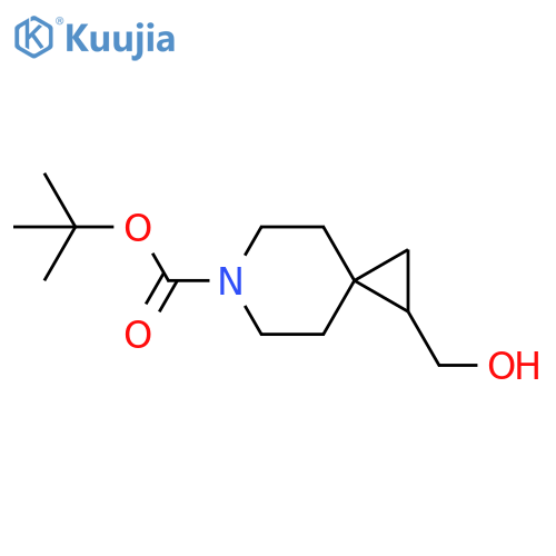 tert-butyl 1-(hydroxymethyl)-6-azaspiro[2.5]octane-6-carboxylate structure