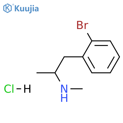 2-Bromomethamphetamine Hydrochloride structure