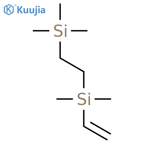 Silane, [2-(ethenyldimethylsilyl)ethyl]trimethyl- structure