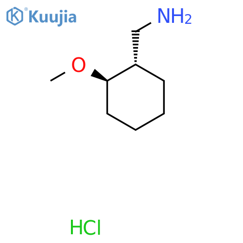 [(1S,2R)-2-Methoxycyclohexyl]methanamine;hydrochloride structure