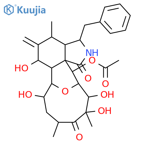 Cytochalasin D1 structure