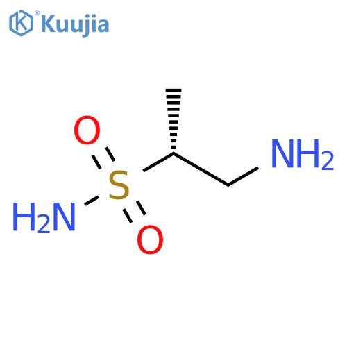 (2R)-1-aminopropane-2-sulfonamide structure