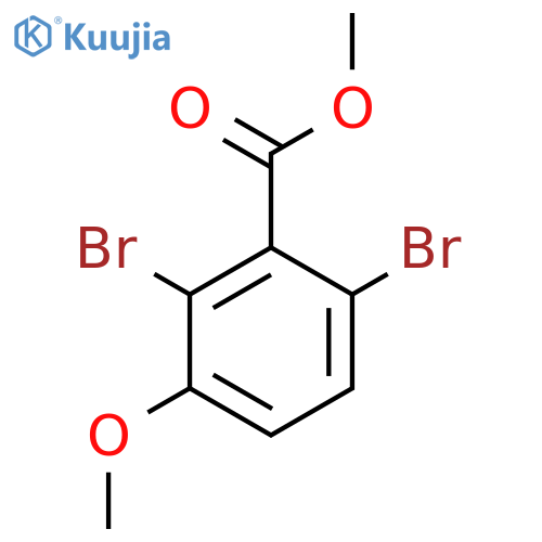 Methyl2,6-dibromo-3-methoxy-benzoate structure