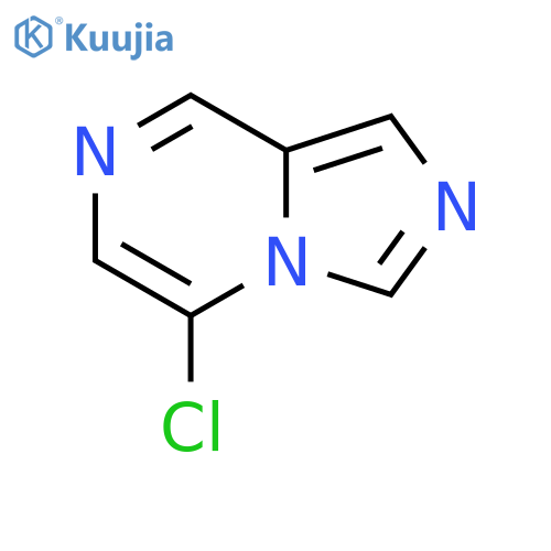 5-chloroimidazo1,5-apyrazine structure