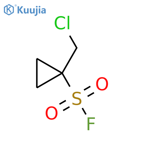 1-(Chloromethyl)cyclopropane-1-sulfonyl fluoride structure