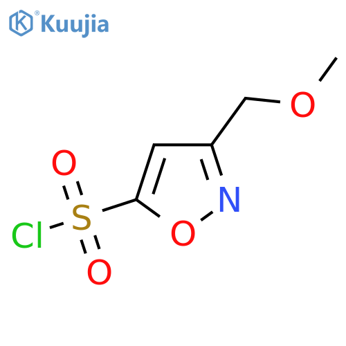 3-(Methoxymethyl)isoxazole-5-sulfonyl chloride structure