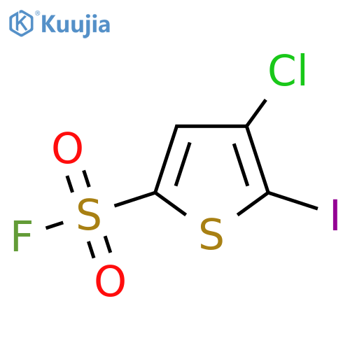 4-Chloro-5-iodothiophene-2-sulfonyl fluoride structure