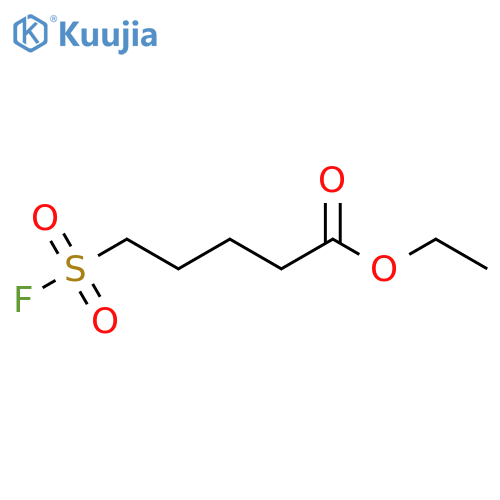 Ethyl 5-fluorosulfonylpentanoate structure